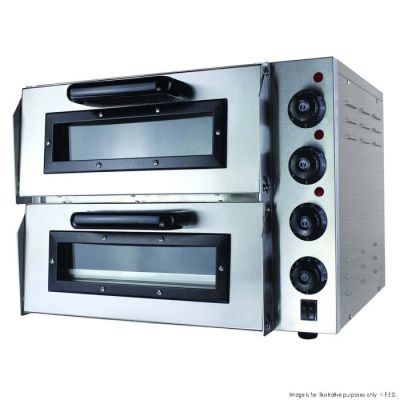 F.E.D. Baker Max EP2S Compact Double Pizza Deck Oven