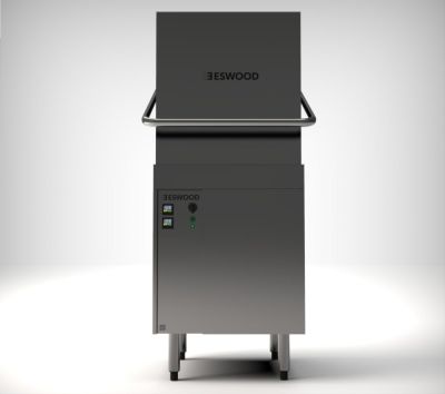 Eswood ES50DP Heavy Duty Pass Through Recirculating Dishwasher with Drain Pump