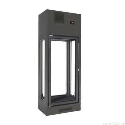 F.E.D. FWC-2301-1CB Fagor Single Zone 1 Door Black Central Wine Cellar