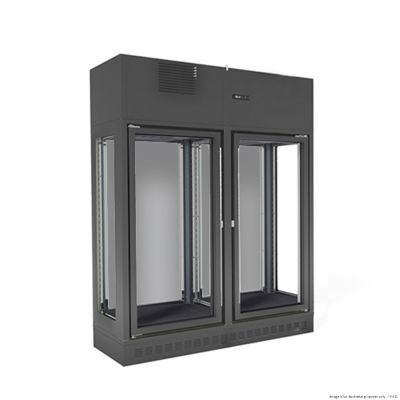 F.E.D. FWC-2302-1CB Fagor Single Zone 2 Doors Black Central Wine Cellar