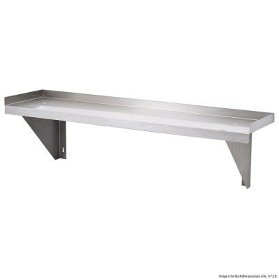 F.E.D. 0600-WS1 Solid Wallshelf