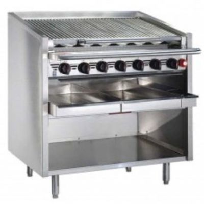 600 series Floor model Radiant Grill 4 burners