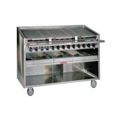 600 series Floor model Radiant Grill 7 burners