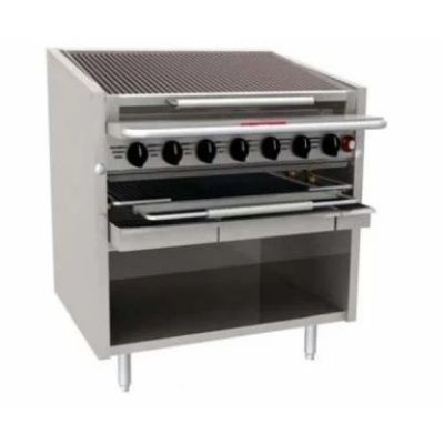 600 series Floor model Char Grill 7 burners