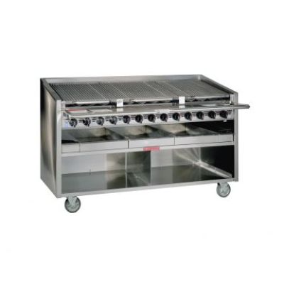 600 series Floor model Radiant Grill 10 burners