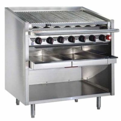 600 series Floor model Radiant Grill 16 burners