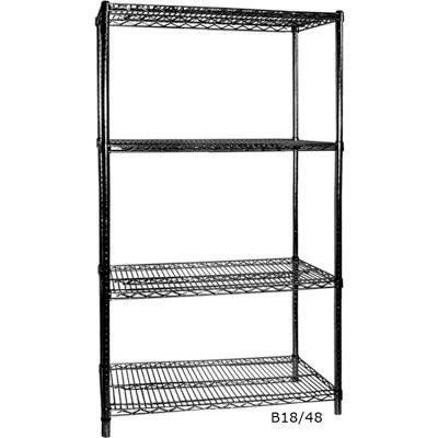 F.E.D. Modular systems B24/42 Four Tier Shelving - 610 mm deep x 1880 high x 1067 width