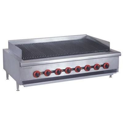 F.E.D. QR-48E Gasmax Eight Burner Char Grill Top