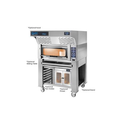 GAM Azzurro Bakery 2 -1 Single Deck Bakery Oven – 2 Tray (400 X 600) Capacity