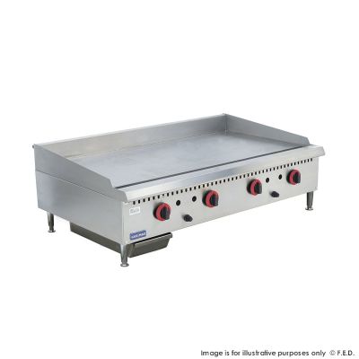 F.E.D. Gasmax GG-48 Four burner NG Griddle Top