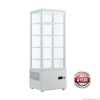 F.E.D. Thermaster TCBD108L Four Sided Countertop Display Fridge 447x400x1194mm