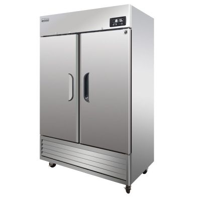 FRESH FRB-49RS BOTTOM MOUNT UPRIGHT FRIDGE 2 DOORS 