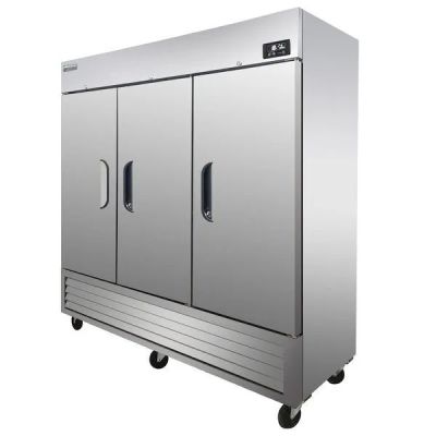 FRESH FRB-72RS BOTTOM MOUNT UPRIGHT FRIDGE 3 DOORS 