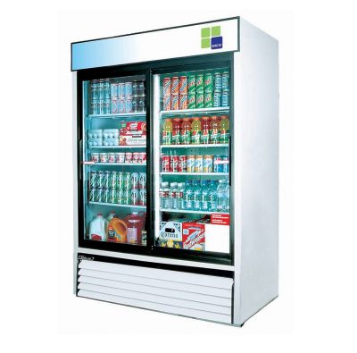 Turbo Air 2 Door Upright Fridge with Sliding Doors    FRS-1350RS