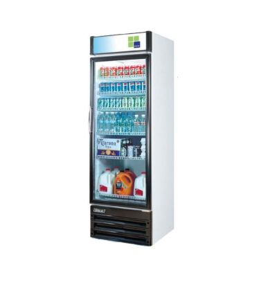 Turbo Air  1 Door Glass Display Upright Fridge     FRS-600RP