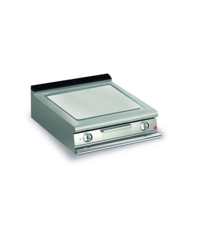 Baron Q70SFT/E805 2 Burner Electric Fry Top With Smooth Chrome Plate And Thermostat Control