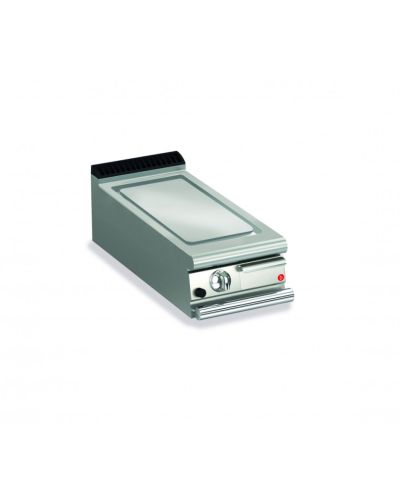 Baron Q90SFT/G400 1 Burner Gas Fry Top With Smooth Mild Steel Plate