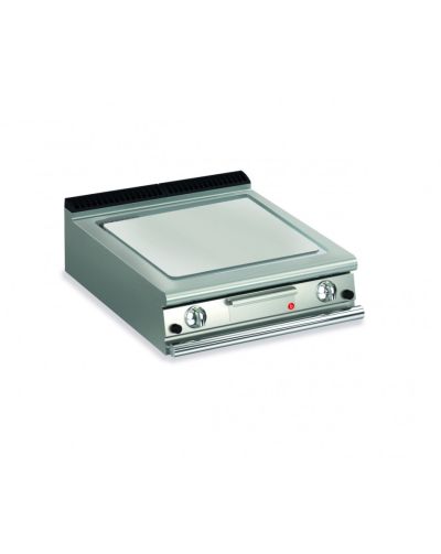 Baron Q70SFTT/G805 2 Burner Gas Fry Top With Smooth Chrome Plate And Thermostat Control