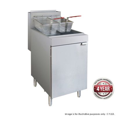 F.E.D. Gasmax RC400E - Superfast Natural Gas Tube Fryer