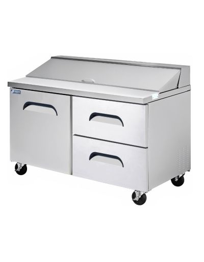 Fresh FSU-60-D2  – Salad & Sandwich Prep Door 2 Drawer 1533mm Wide 441L  