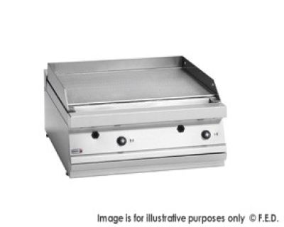 F.E.D. Fagor 700 series natural gas mild steel 2 zone fry top FTG7-10L