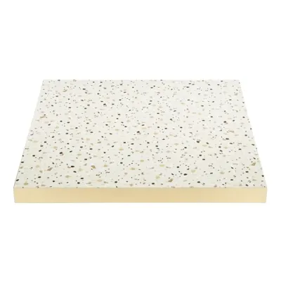 Bolero Terrazzo Style Square Table Top 700x700mm FU519