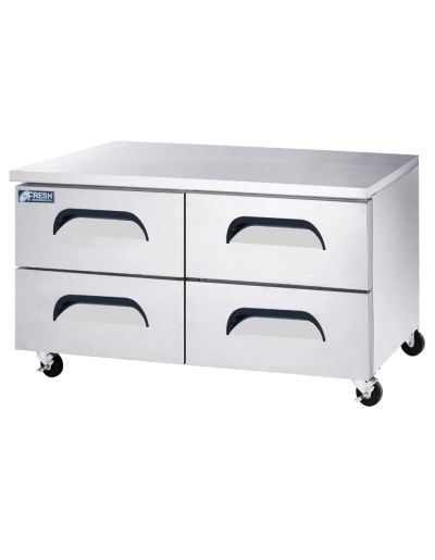  Fresh FUR-36-D4 – Rear Mount Underbench Fridge 4 Drawer 923mm Wide  