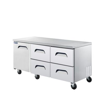  Fresh FUR-72-D6 – Rear Mount Underbench Fridge 6 Drawer 1839mm Wide   