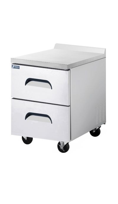  Fresh FUR-28-D2 – Rear Mount Underbench Fridge 2 Drawer 700mm Wide 