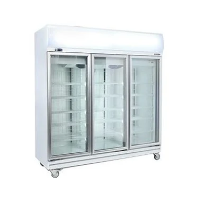 Bromic GD1500LF Upright 3 Glass Door Chiller w/Lightbox 1507L