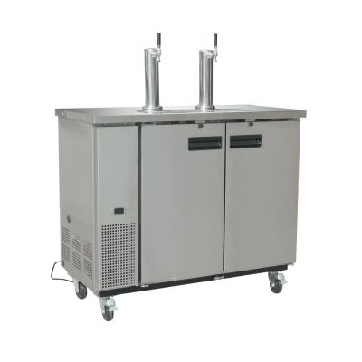 Polar G-Series Direct Draw Beer Dispenser (2 Keg 2 Tap) Stainless Steel GE633-A