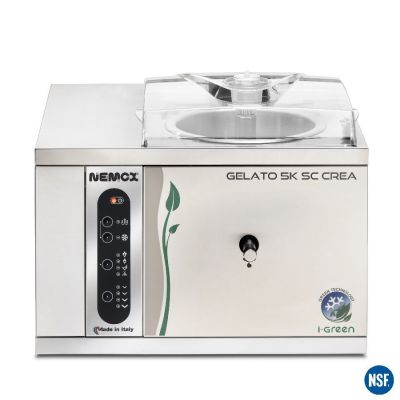 Nemox GELATO 5K CREA SC I-GREEN BENCHTOP ICE CREAM MACHINE - 5K CREA SC I-GREEN