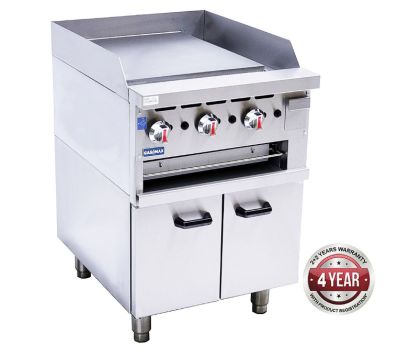 F.E.D. Gasmax GGS-24LPG Gas Griddle and Gas Toaster with Cabinet