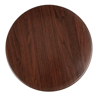 Bolero Round Table Top Dark Brown 600mm GG643