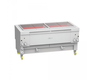 Gresilva GHPI 4F/1700 Direct Heat Mega Gas Grill With Auto-Feed Waterbath - Grill Area 1496mm X 607mm