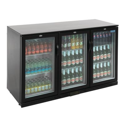 Polar G-Series Counter Back Bar Cooler with Hinged Doors 330Ltr GL004-A