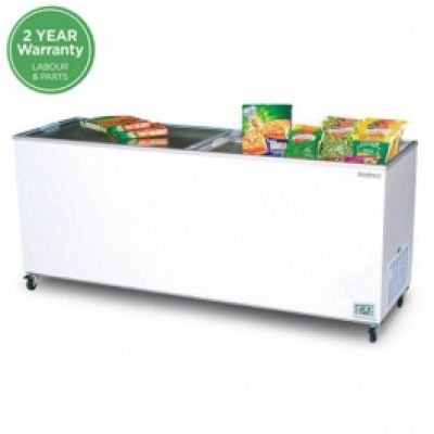 Bromic CF0700FTFG Glass Flat Top Chest Freezer - 670 Litre