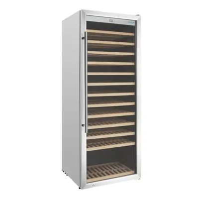 Polar G-Series Single Zone Wine Fridge Stainless Steel 137 bottles GM888-A