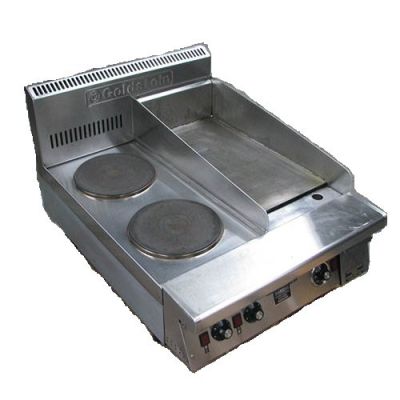 Goldstein PEB2S12G Electric Boiling Top With Griddle