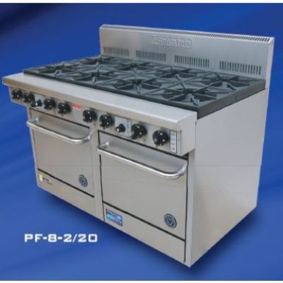 Goldstein PF12228 12 Gas Burner With Double Oven