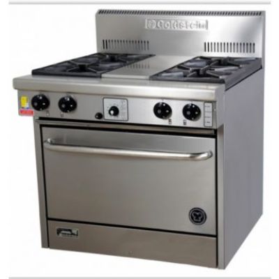 Goldstein PF428EFF 4 Burner Gas Top With Electric Fan Forced Oven