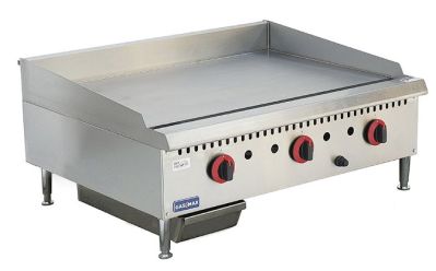 F.E.D. GASMAX GG-36LPG Three burner LPG Griddle Top