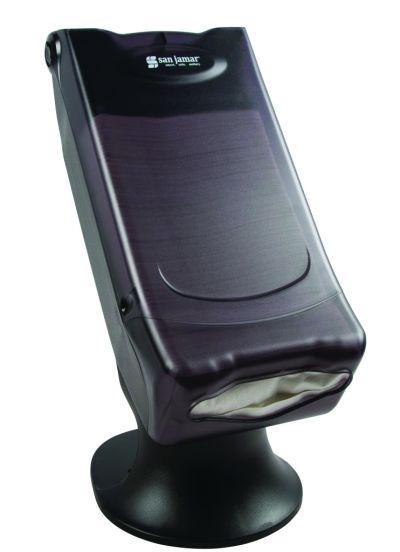 San Jamar H5000STBK CounterTop with stand Napkin Dispenser