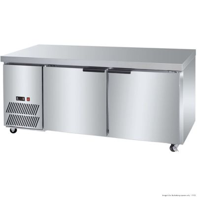 F.E.D. LBF150 Two Large Door Lowboy Fridge