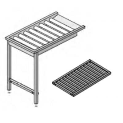 Hobart Food Equipment | RF1050-ML70261-C | Mulit Directional Roller Table 1050mm, suits Hobart CS, CN, CP Rack Conveyors or Hood Machines