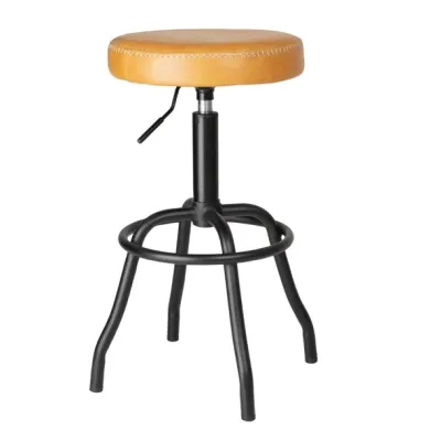 Bolero Brooklyn PU High Bar Stool - Caramel HW290
