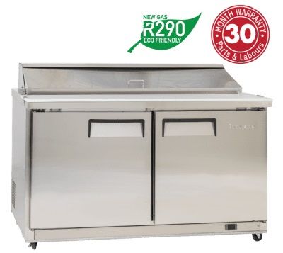 EXQUISITE ICC550H Two Door Sandwich / Salad Preparation Chiller - 527 Litres