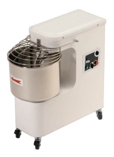 Moretti Forni iM12 Spiral Mixer with Fixed Bowl Single Speed