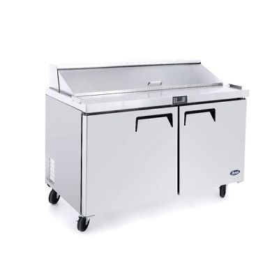 Atosa MSF8302 Double Door Sandwich Prep Table Refrigerator 1225mm