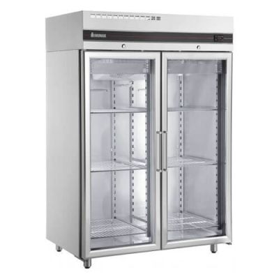 Inomak UFI2140G Double Glass Door Upright Freezer